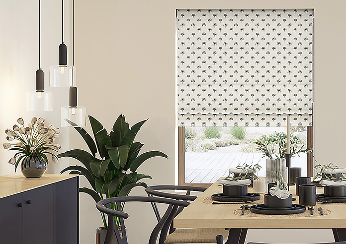 Hanalei, Jet - Twist&Fit Roman Blind - Image 3